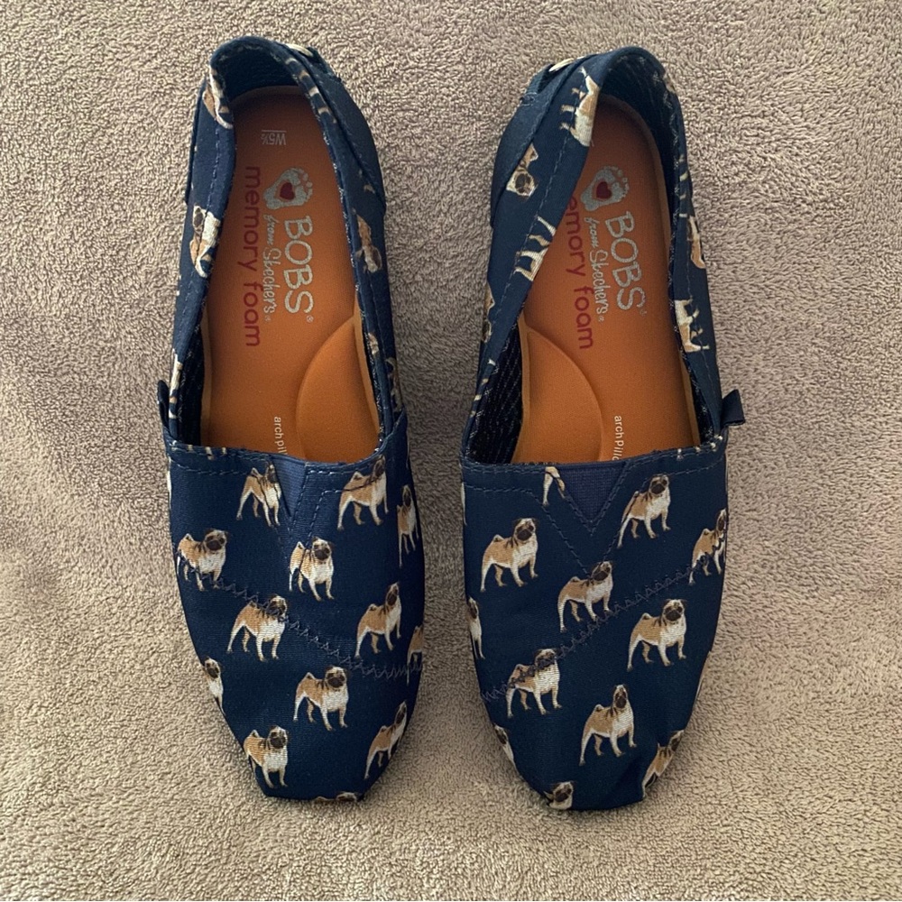 BOBS slip-ons "Pugs" (NWOT)